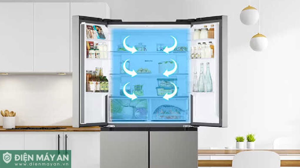 Tủ lạnh LG Inverter 474 lít Multi Door LFB47SVM